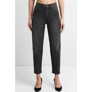 GAP Women's Stretch Mom Jean Absolute Black Size 12‎ Short